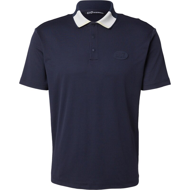 EA7 Emporio Armani Tričko tmavomodrá / šedobiela 67904399