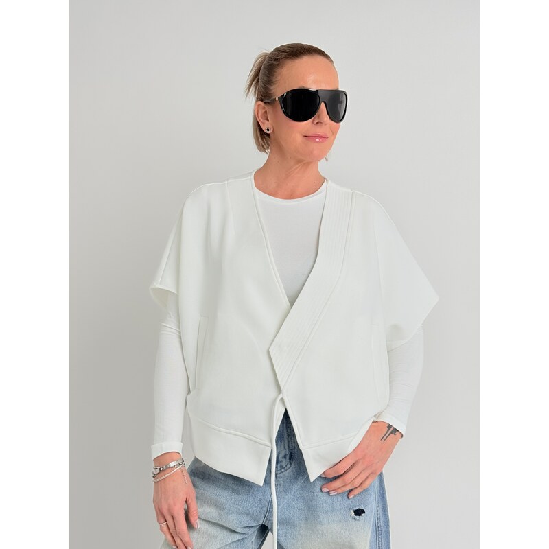 BEST Krémová vesta LOW 8046 67904599