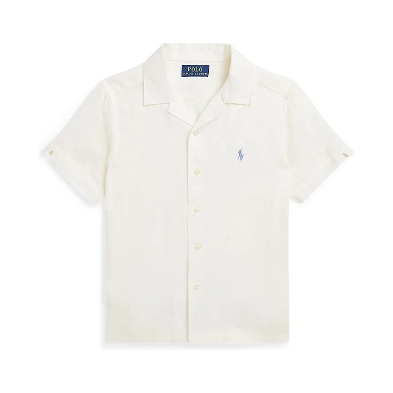 Detská ľanová košeľa Polo Ralph Lauren 62807894