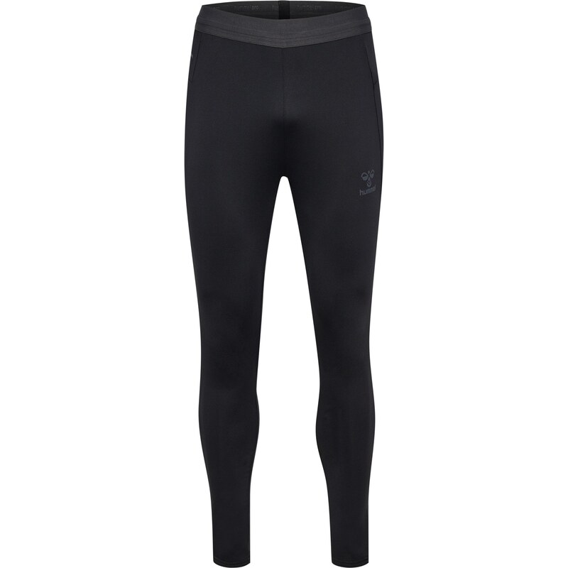 Hummel Športové nohavice Pro sivá / zelená / červená / čierna 67905797