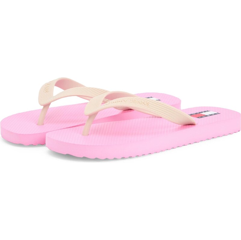 Tommy Jeans Žabky ružová / púdrová 67905846
