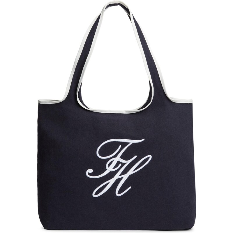 TOMMY HILFIGER Shopper námornícka modrá / biela 67905857