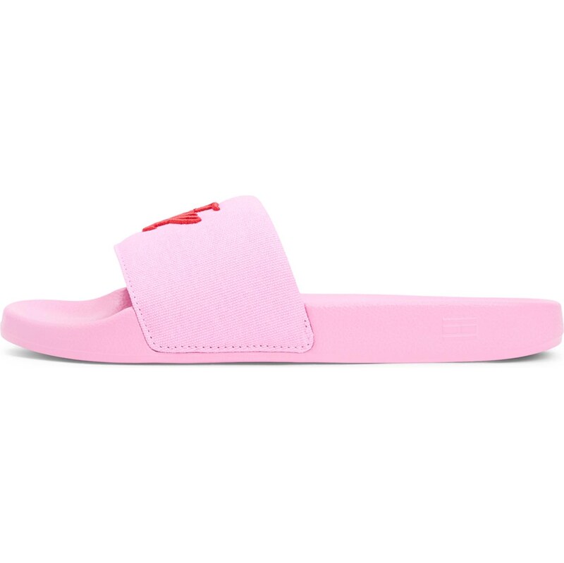 TOMMY HILFIGER Šľapky svetloružová / karmínovo červená 67905861