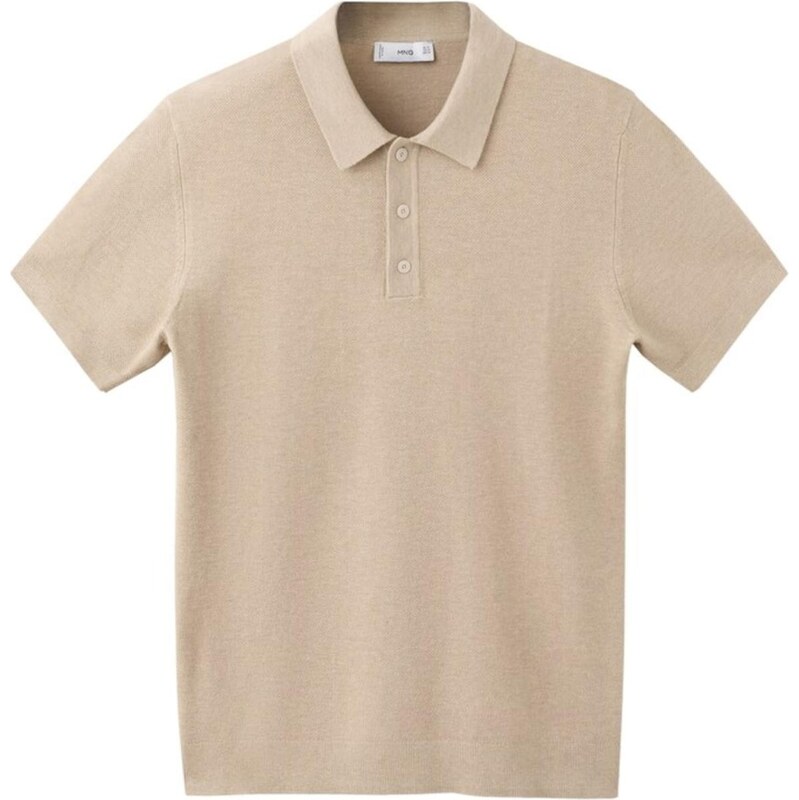 MANGO MAN Tričko Andrew béžová 67905876