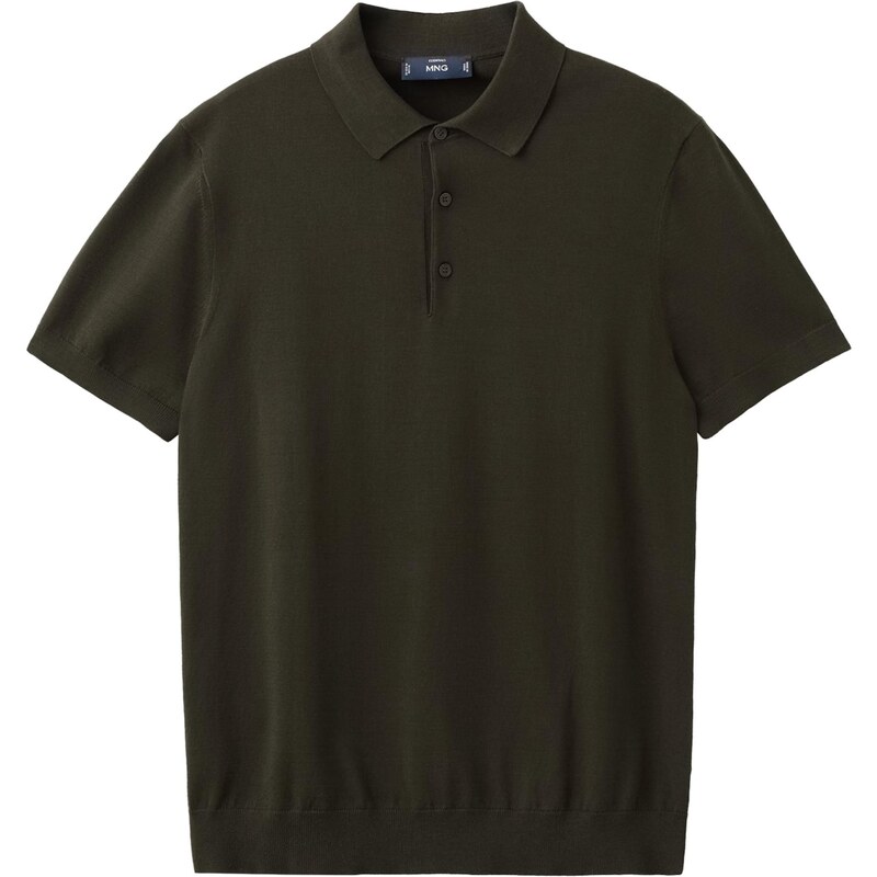 MANGO MAN Sveter Arraona tmavohnedá 67905892