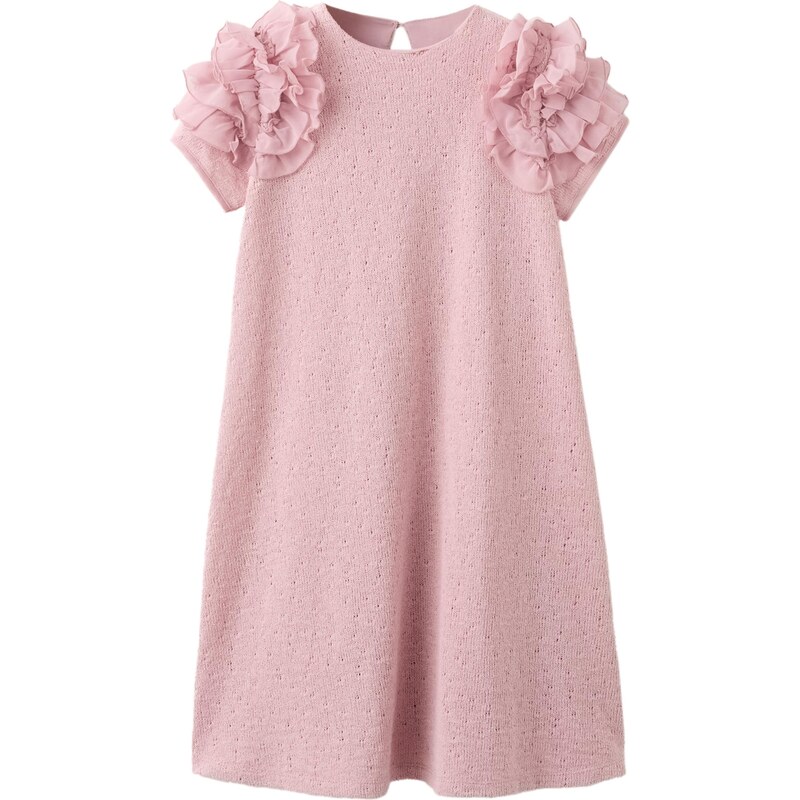 MANGO KIDS Šaty Tuli ružová 67905894