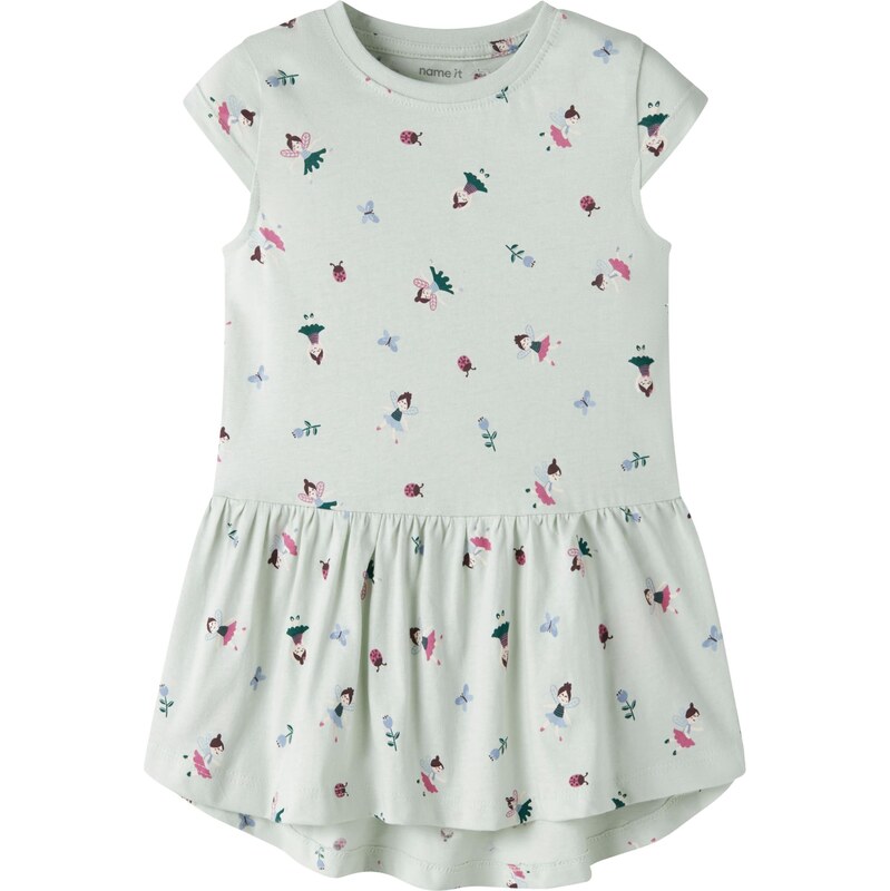 NAME IT Šaty NMFVigga opálová / pastelovo modrá / tmavozelená / ružová 67905911