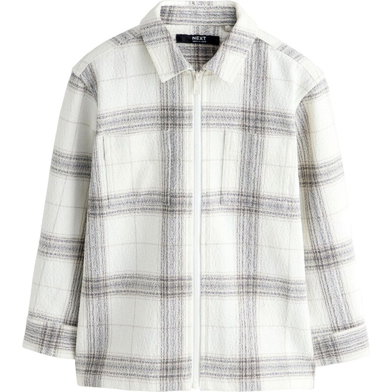 Next Košeľa sivá / biela 67905924