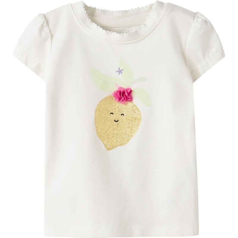 NAME IT Tričko NBFFILLAZ žltá / svetlosivá / ružová / biela 67906012