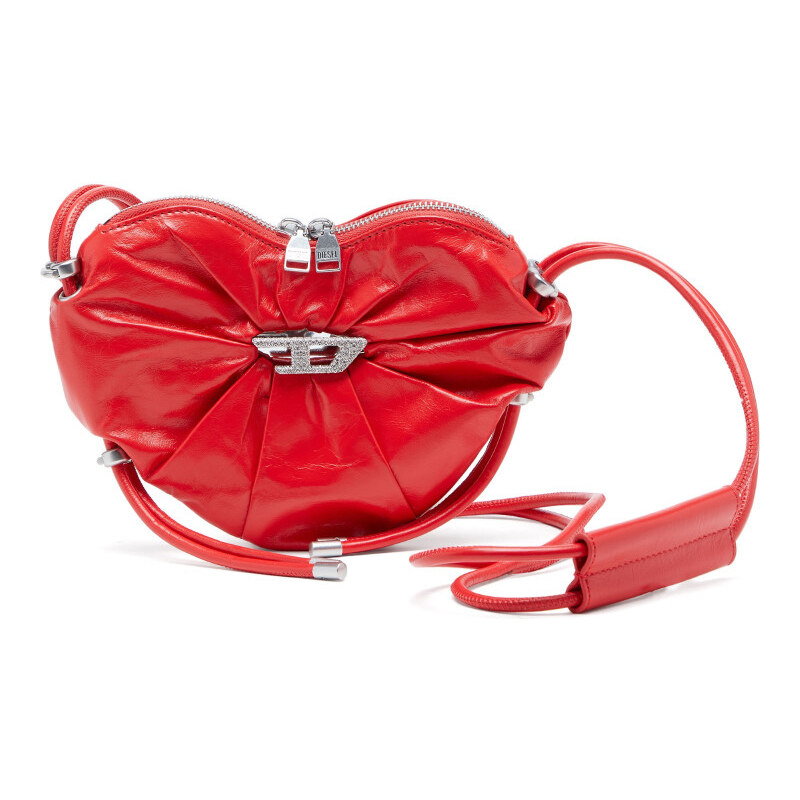 KABELKA DIESEL SCRUNCH-D HEART SHOULDER BAG 67905727