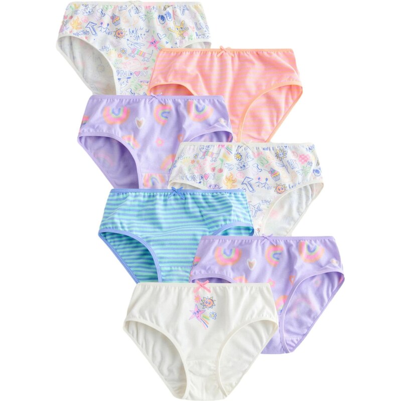 Next Nohavičky kráľovská modrá / levanduľová / ružová / biela ako vlna 67906115