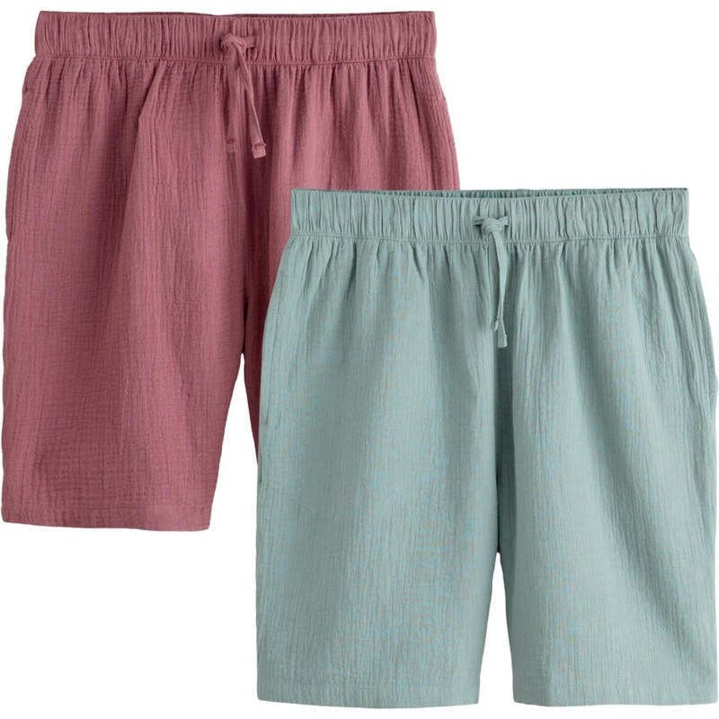 Next Nohavice svetlozelená / svetločervená 67906151