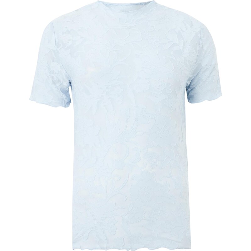 VERO MODA Tričko VMLaysa pastelovo modrá 67906298