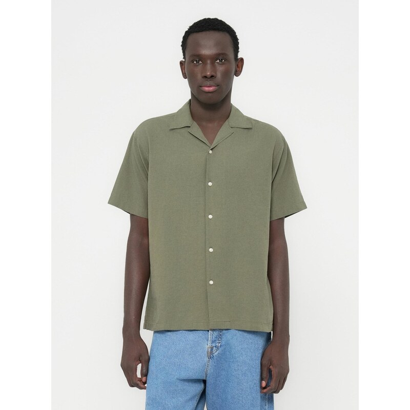 JACK & JONES Košeľa JJEBREEZE olivová 67906322