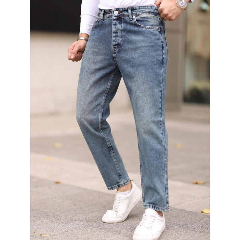 Trendyol Džínsy modrá denim 67906358