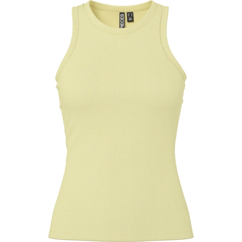PIECES Top PCRUKA svetložltá 67906503
