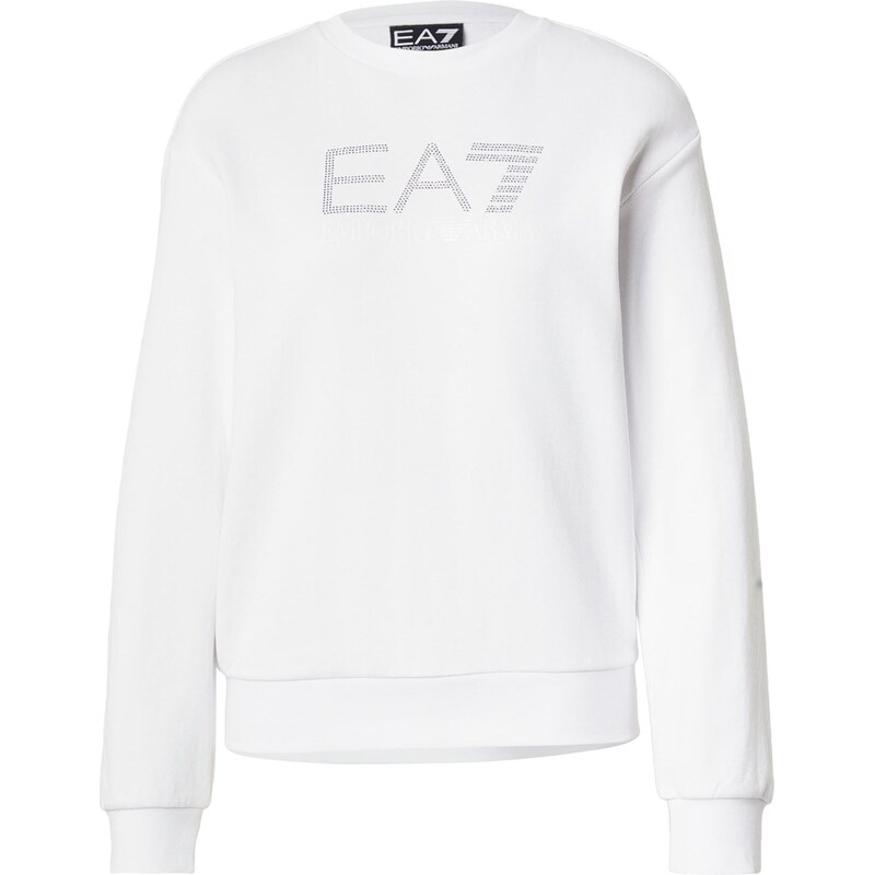 EA7 Emporio Armani Mikina priehľadná / biela 67906555