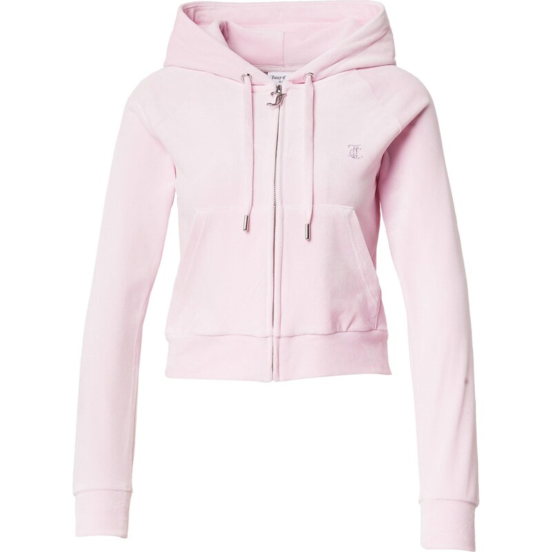 Juicy Couture Tepláková bunda MADISON rosé 67906562
