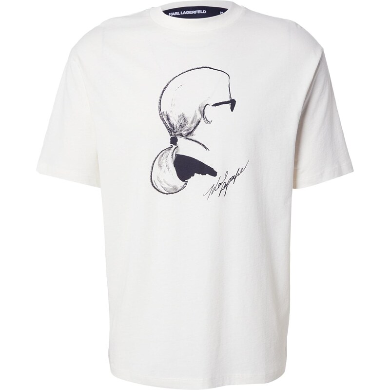 Karl Lagerfeld Tričko šampanské / čierna 67906571