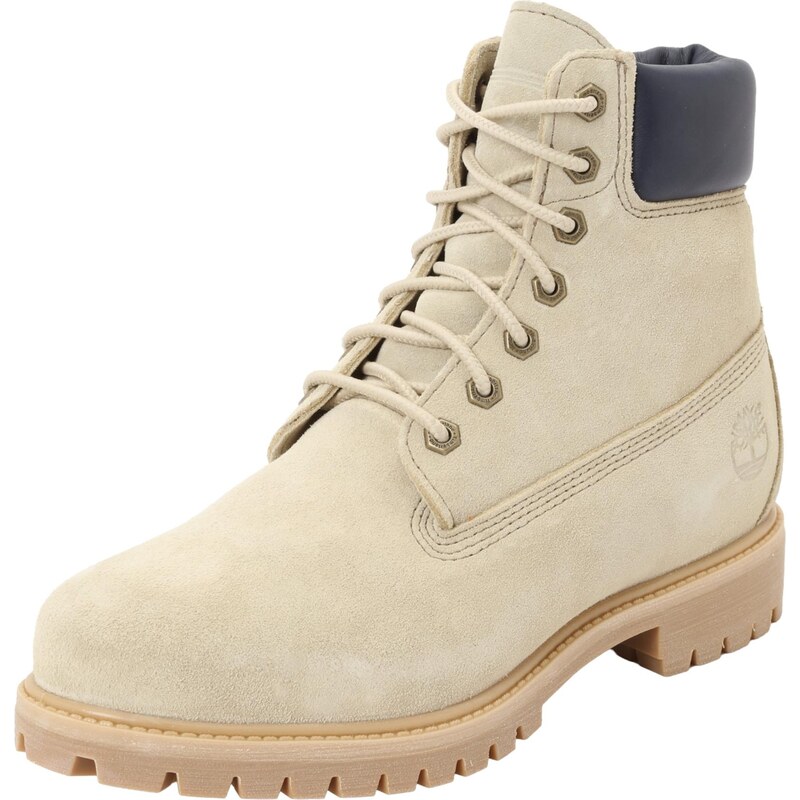 TIMBERLAND Šnurovacie čižmy svetlobéžová / tmavomodrá 67906631