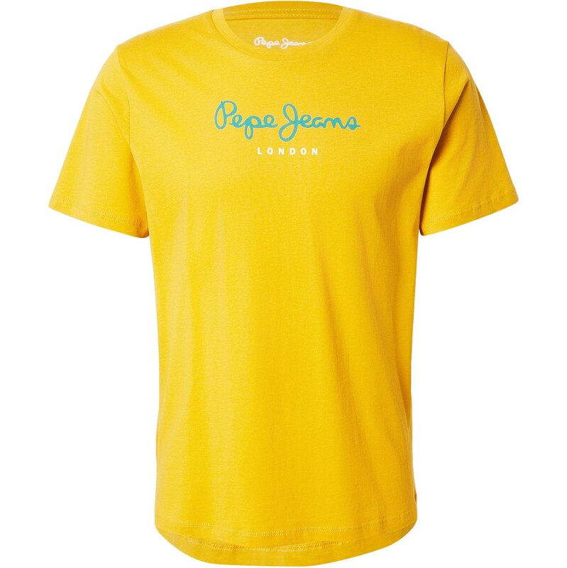 Pepe Jeans Tričko EGGO N tyrkysová / žltá / biela 67906596