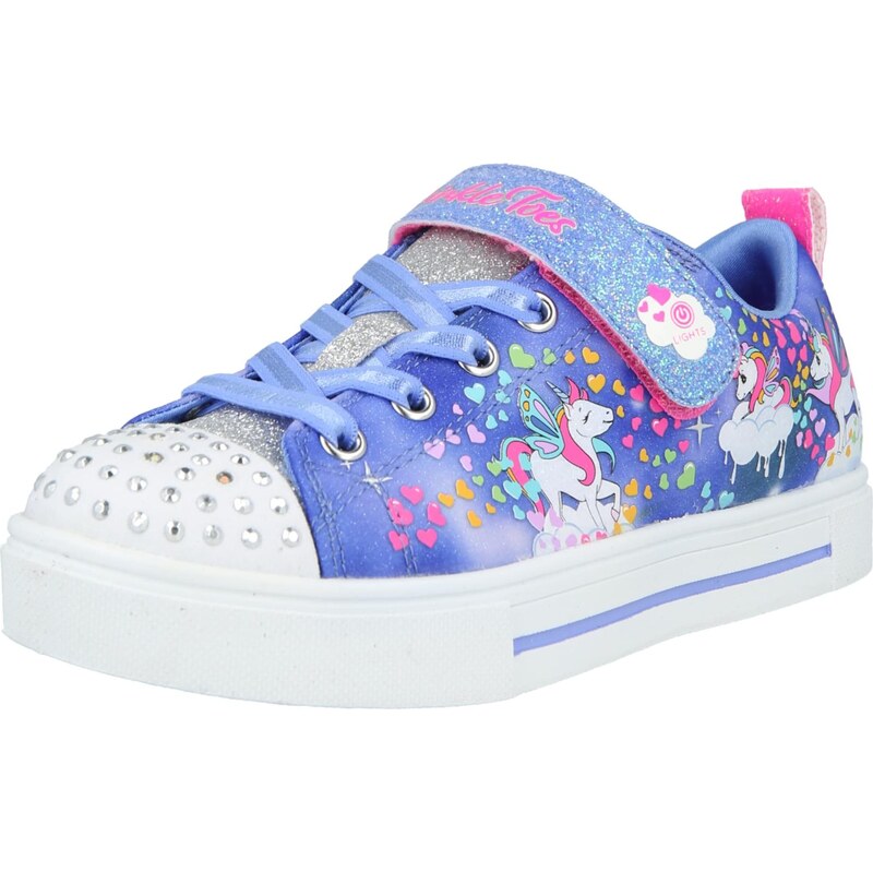 SKECHERS Tenisky TWINKLE SPARKS modrá / tyrkysová / ružová 67906902