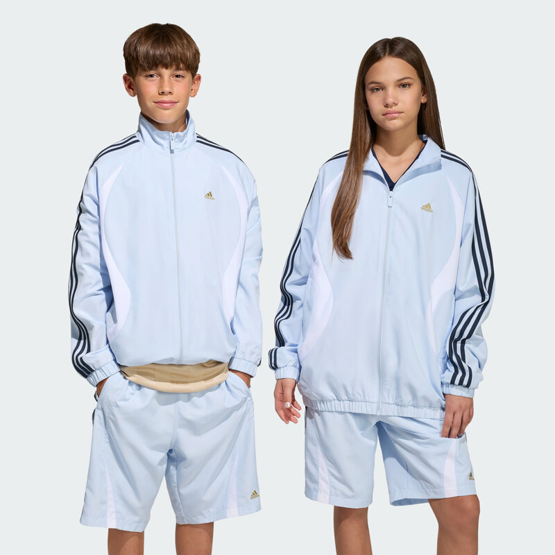 Adidas VOĽNÁ ŠPORTOVÁ BUNDA TEAMGEIST LOOSE TRACKTOP 68160839
