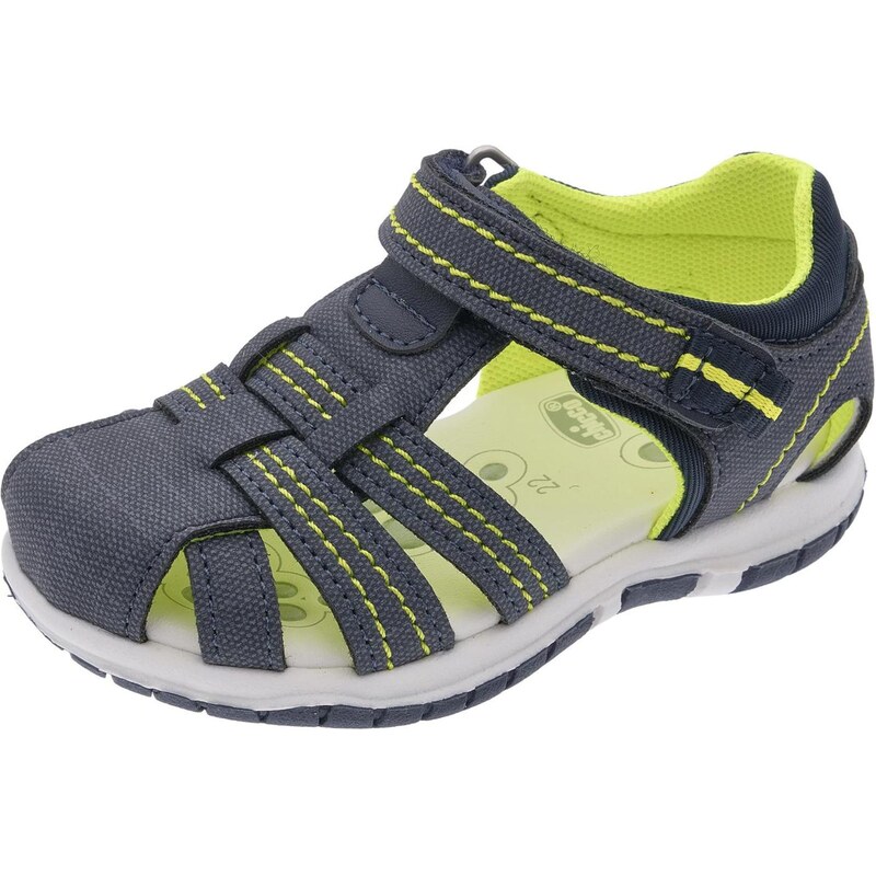 Chicco Otvorená obuv Fantastic tmavomodrá / neónovo zelená 67912661