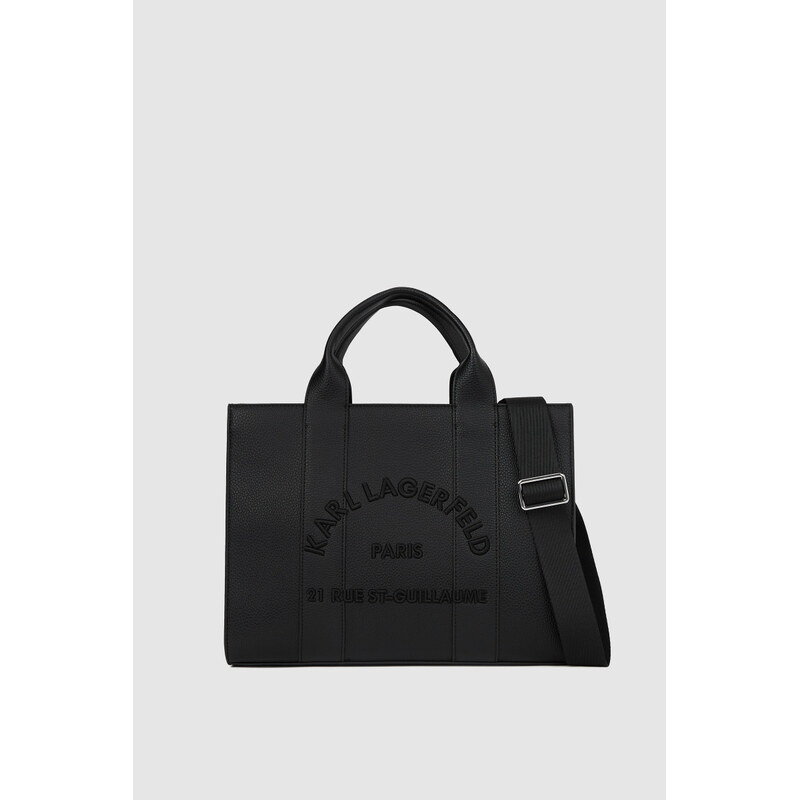 KABELKA KARL LAGERFELD K/RSG MD SQUARE TOTE PEB EMB 67912018