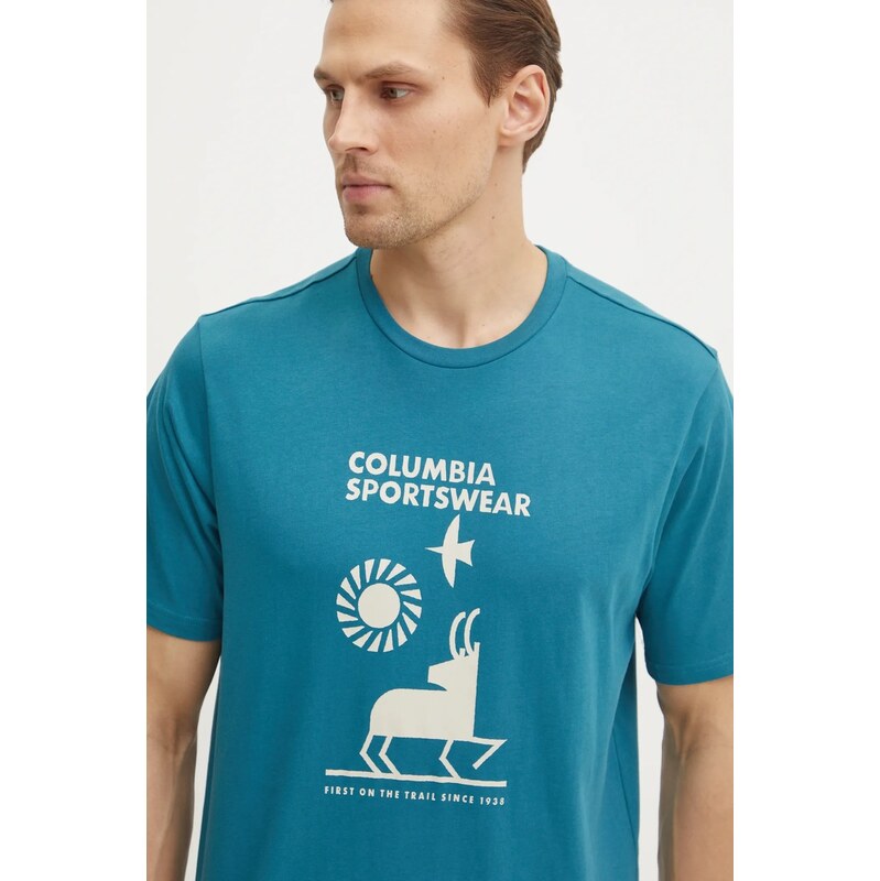 Bavlnené tričko Columbia 61990717