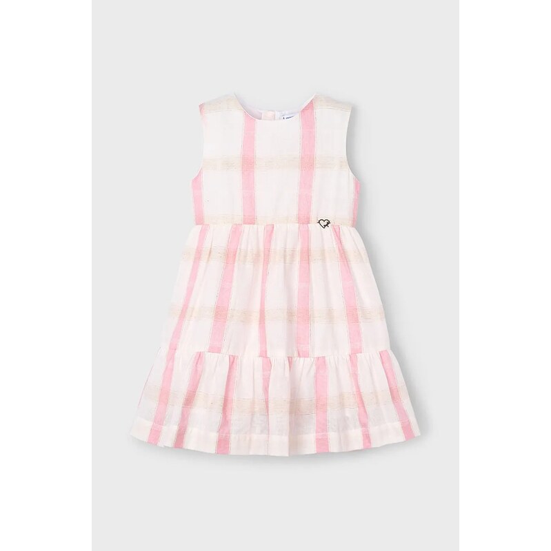 Dievčenské ľanové šaty Mayoral 62685472