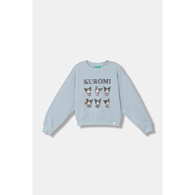 Detská bavlnená mikina United Colors of Benetton 67912267