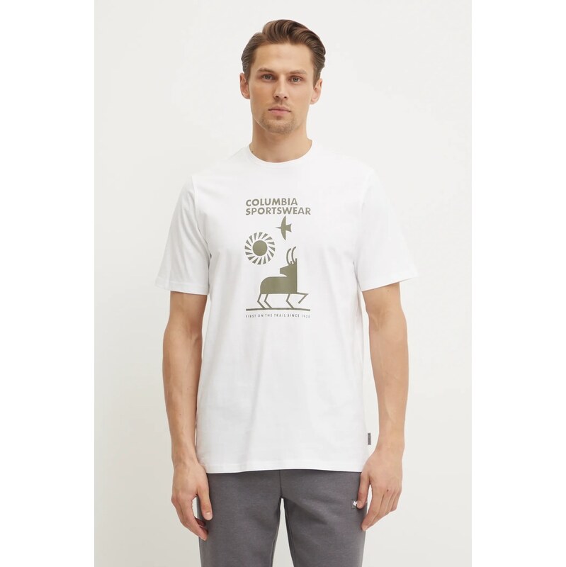 Bavlnené tričko Columbia 61990716