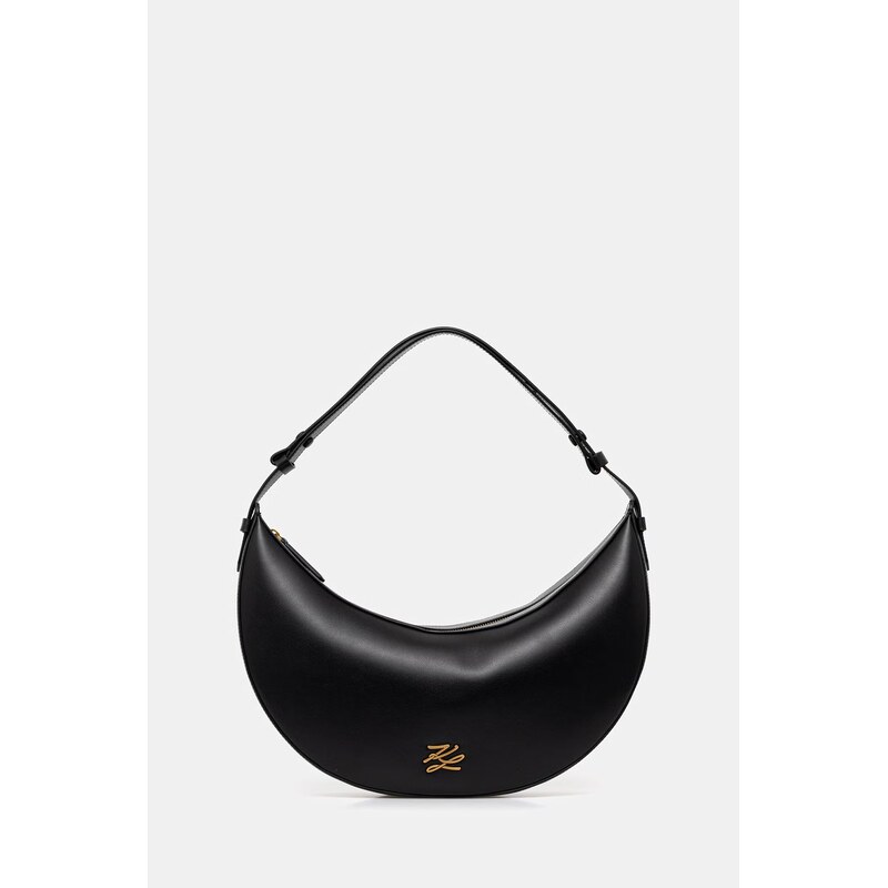 Dámska rogal kožená kabelka Karl Lagerfeld K/AUTOGRAPH 68157565