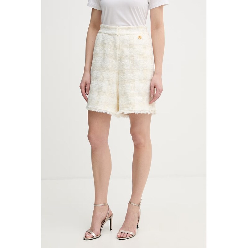 Karl Lagerfeld elegantné šortky dámske s prímesou vlny 68157502