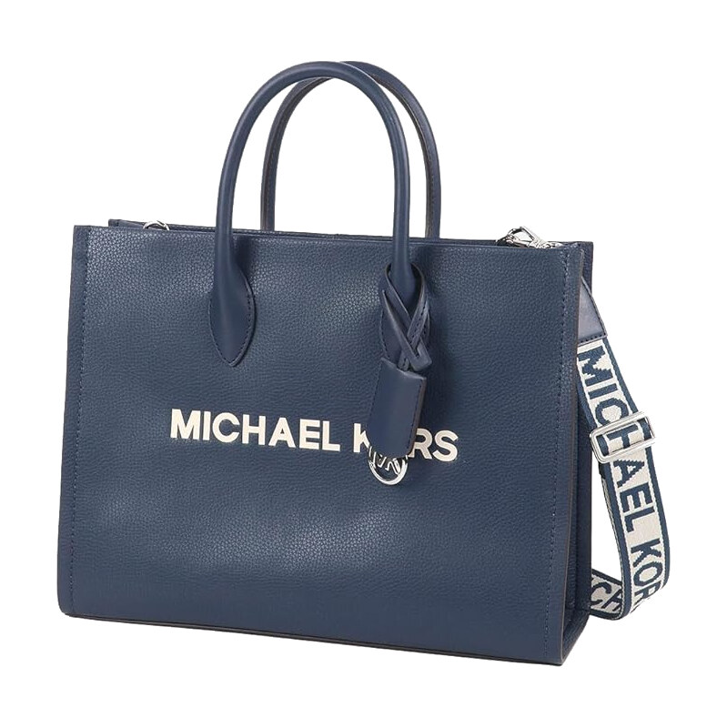 Michael Kors Dámska kožená kabelka 35T4S7ZT2L NAVY 67912503