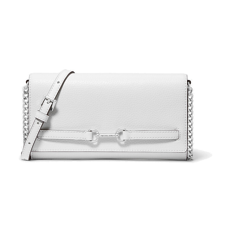 Michael Kors Dámska kožená crossbody kabelka 35S5S2ZC7L OPTIC WHITE 67912521