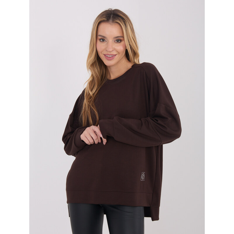 FPrice RV BL mikina A1063.96 tmavohnedá 67912835