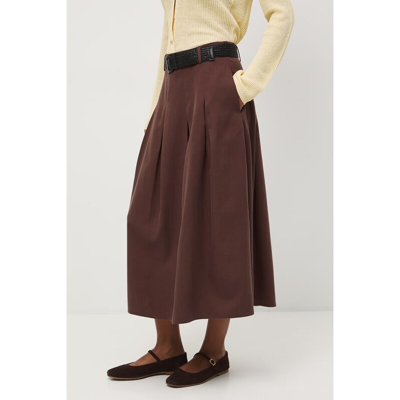 Medicine sukňa s rozparkom 67912979