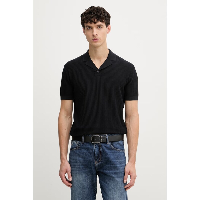 Armani Exchange polo tričko pánske bavlnené 67913172