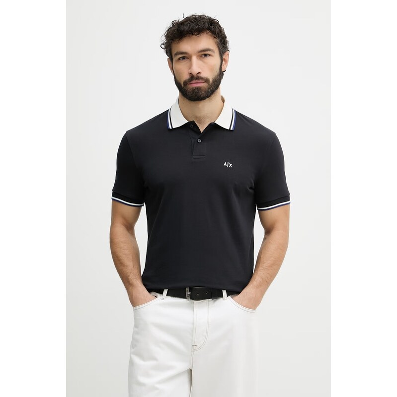 Armani Exchange Pánske bavlnené polo tričko Armani Exchagne 67913268