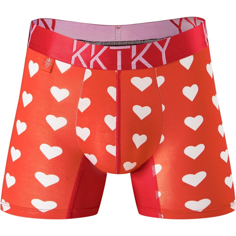 Pánske boxerky KKTKY Trunks Rajská láska Srdiečkové 67921095