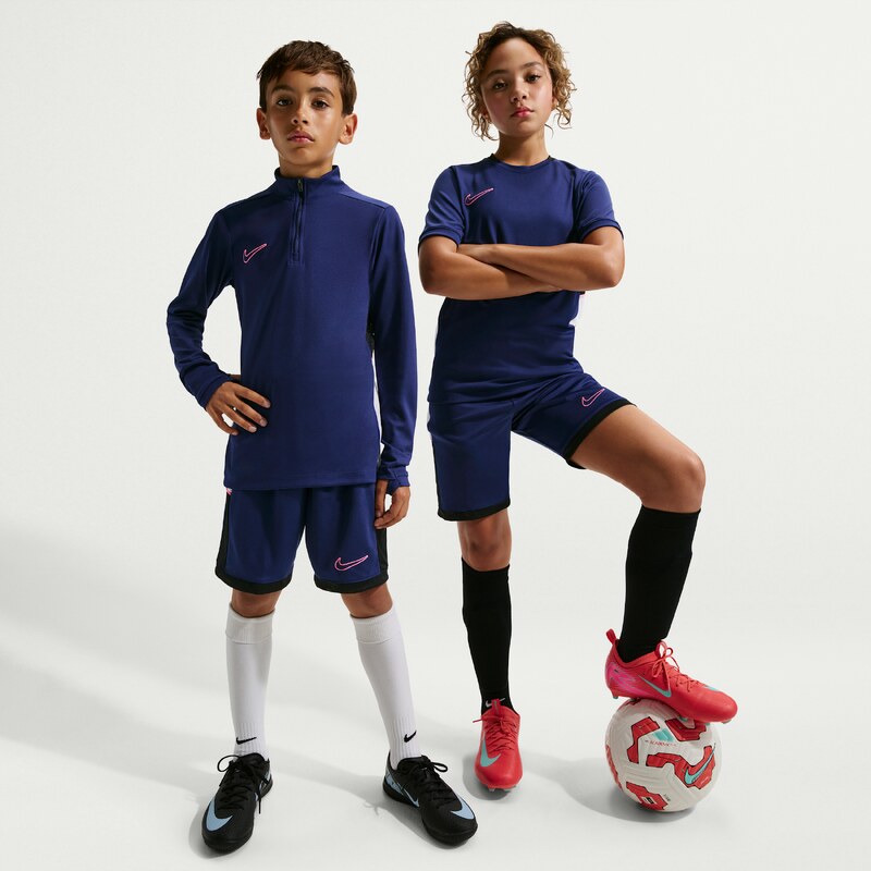 Nike Academy Older Kids Dri-FIT Football Knit Shorts - Blue - 67919264