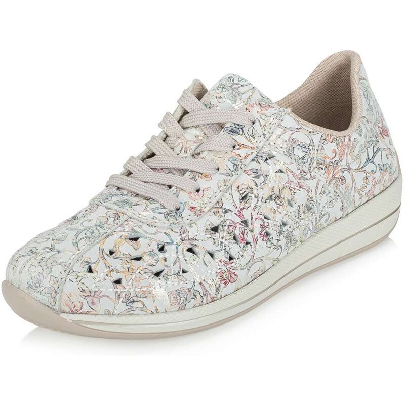 Dámske poltopánky RIEKER N1114-90 sivá S6 67921174