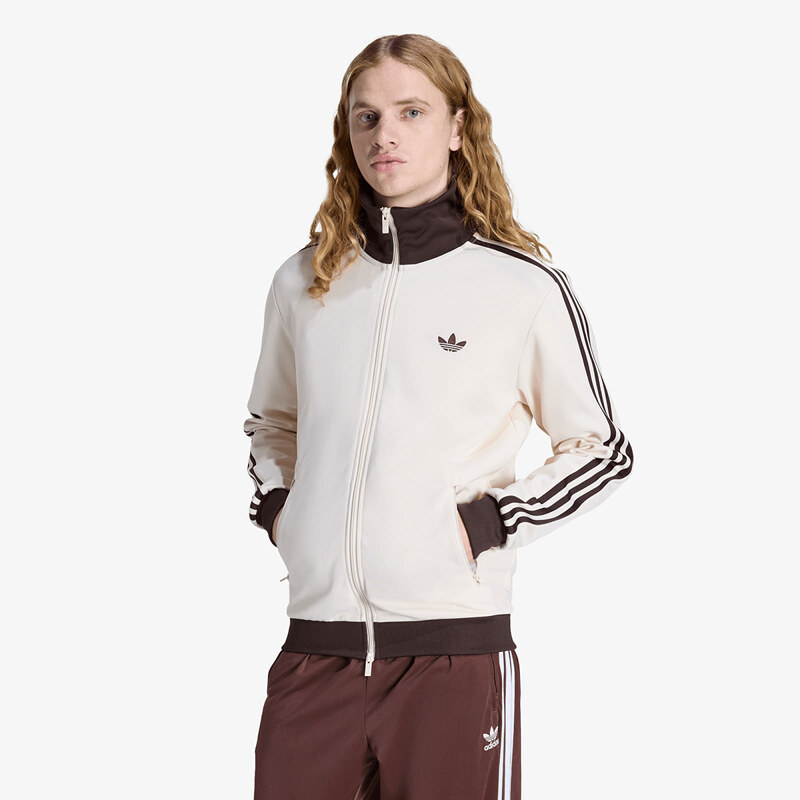 adidas Originals Mikina adidas Classic Track Top Wonder White/ Aurora 67921296