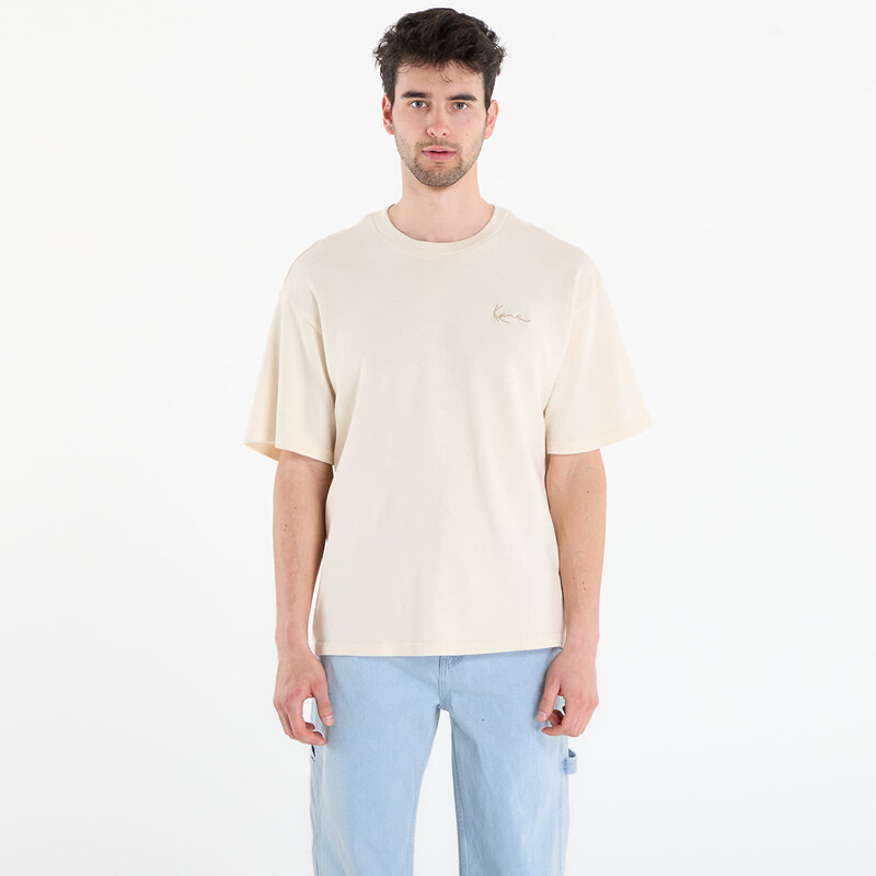 Tričko Karl Kani Signature Washed Oversized T-Shirt White S 67921241