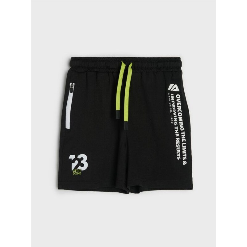 Sinsay - Športové šortky - čierna 67923460
