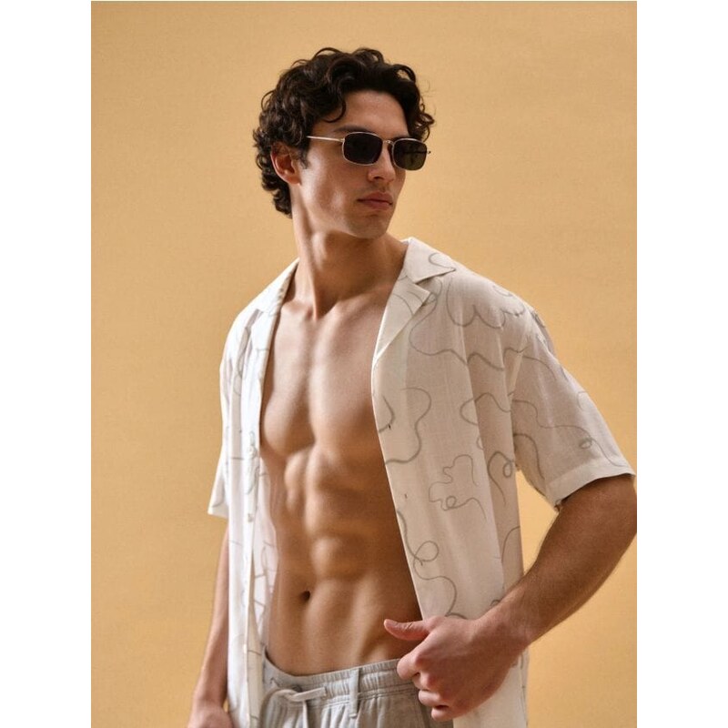 Sinsay - Slnečné okuliare - strieborná 67923491