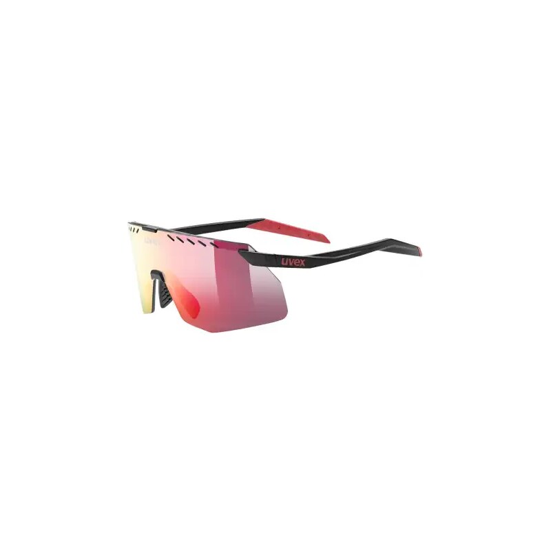 Uvex Pace Stage S slnečné okuliare Black Matt/Mirror Red 67922087