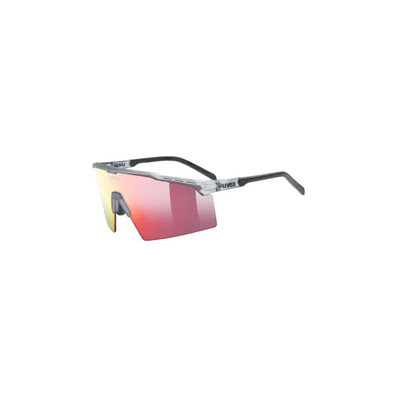 Uvex Flowline slnečné okuliare Smoke Matt/Mirror Red 67922085